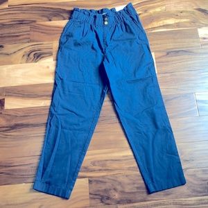 Loft Outlet Blue high rise elastic waist pants - medium